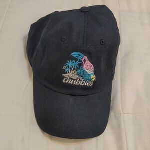 Chubbies black baseball cap one size fits all